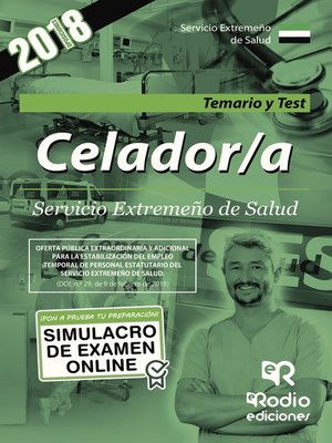 cover image of Celador/a Servicio Extremeño de Salud. Temario y Test